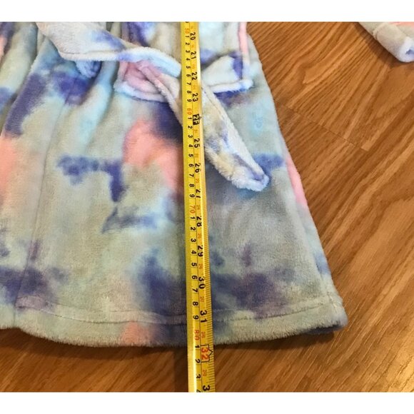 Eddie Bauer Robe Kids Tie Dyed Hooded Robe Size 7/8 NWOT - Picture 7 of 8